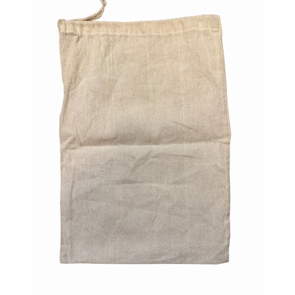 AGL Attilio Giusti Leombruni Beige Drawstring Dust Bag